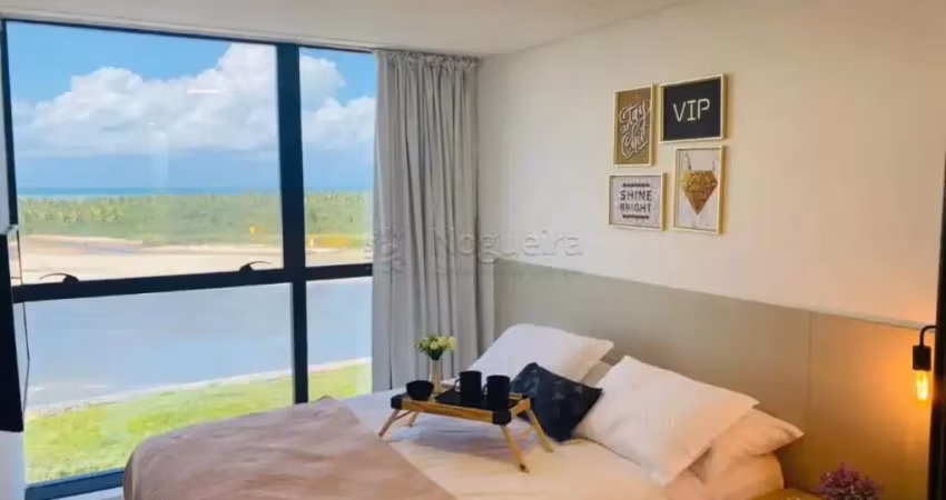 vendo flat mobiliado com 35m², 1 quarto separado da sala, cozinha, 1 vaga em Barra de jangada - PE