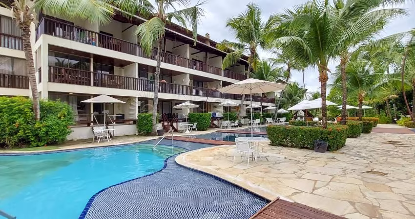 Excelente apartamento mobiliado na praia de Muro Alto com 60m² de área útil.