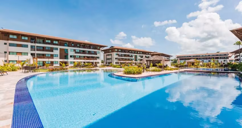 Lindo apartamento mobiliado de 3 quartos, varanda e lazer completo em Porto de Galinhas