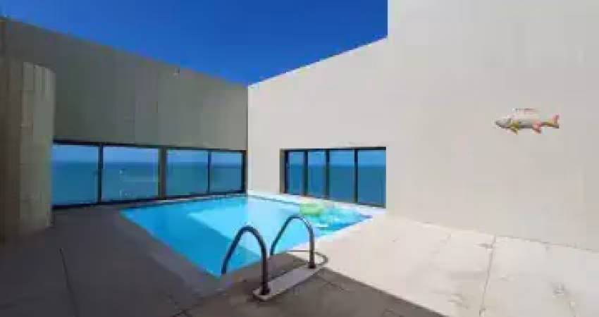 Excelente cobertura duplex na avenida boa viagem com piscina privativa e 5 quartos.