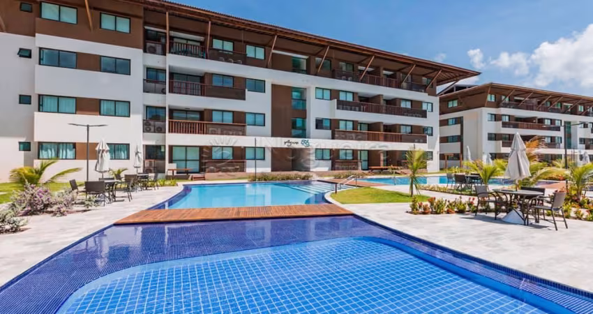 Excelente apartamento mobiliado, varanda goumert com varanda localizado na praia do Cupe