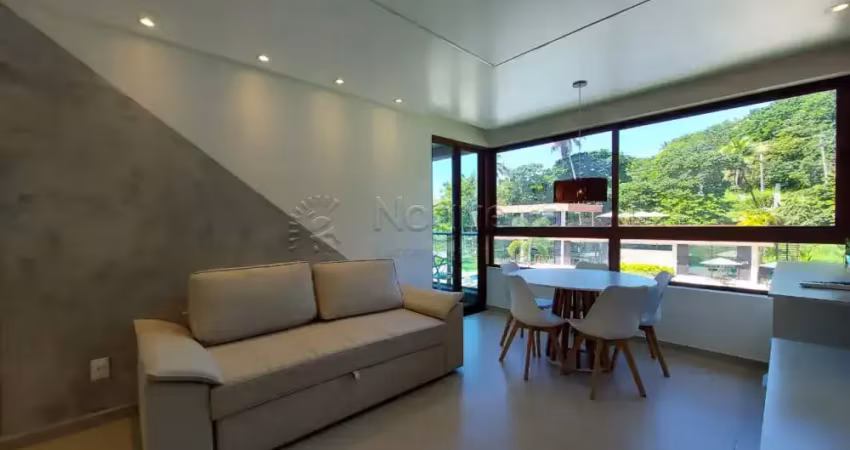 Excelente apartamento mobiliado com varanda localizado na praia dos Carneiros