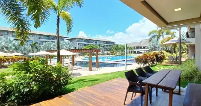 Excelente apartamento mobiliado  de 2 quartos, varanda localizado em Porto de Galinhas com lazer completo.