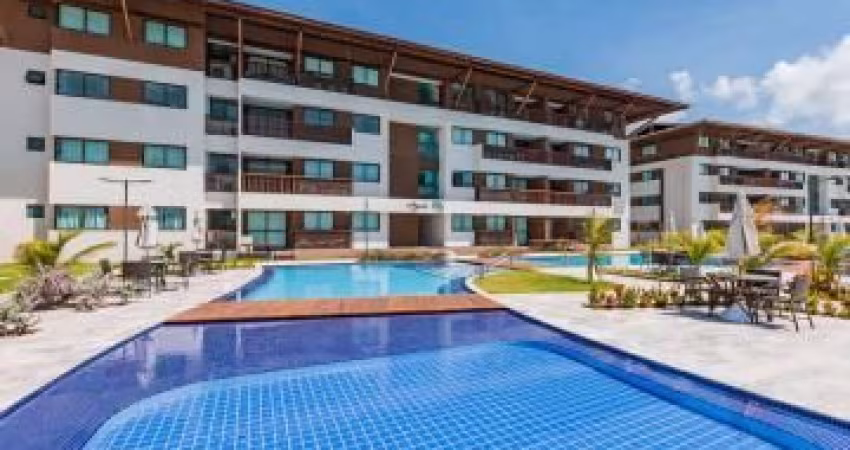 Excelente apartamento com varanda goumert, 2 quartos e lazer completo localizado na praia do Cupe