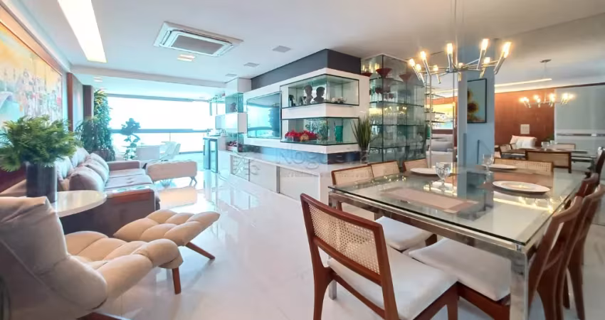 Edf. Via Jardins (Padrão Moura Dubeux) - Lindo apartamento em Boa Viagem finamente decorado | 3 quartos, sendo 3 suítes | 2 vagas cobertas | andar alto |  lazer completo