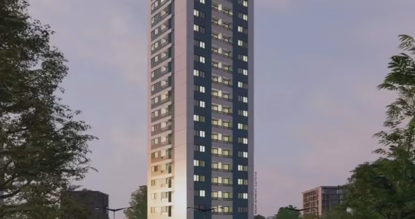 Edf. Adaucto José de Melo | Apartamento 2 quartos (1 suíte) 48m² | Varanda
