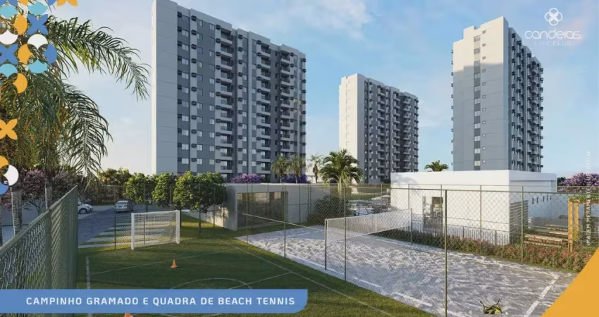 Candeias Candeias Life Club Apartamento  3 quartos sendo 1 suíte, Varanda, 1 vaga
