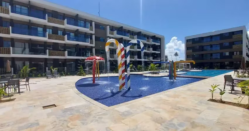 Vendo flat frente piscina no mana beach experience em muro alto /corretor (81)9 8597-7833