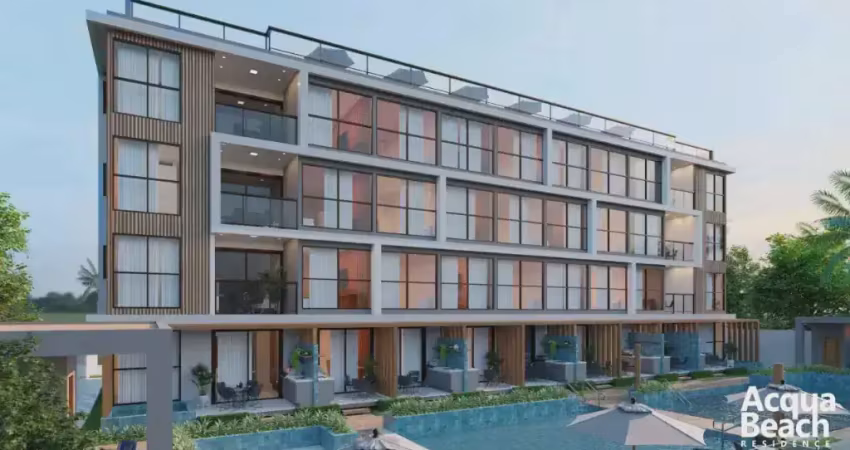 Acqua beach residence | 2 quartos | 59m² | praia de carneiros- 100m do mar