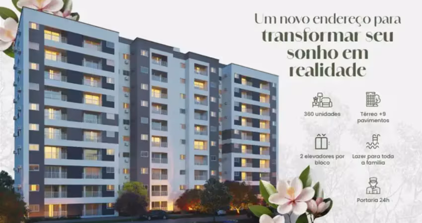 Janga garden residence | apartamento de 2 quartos com lazer completo!