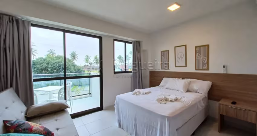 Apartamento mobiliado com excelente localização em Muro Alto, próximo ao mar.
