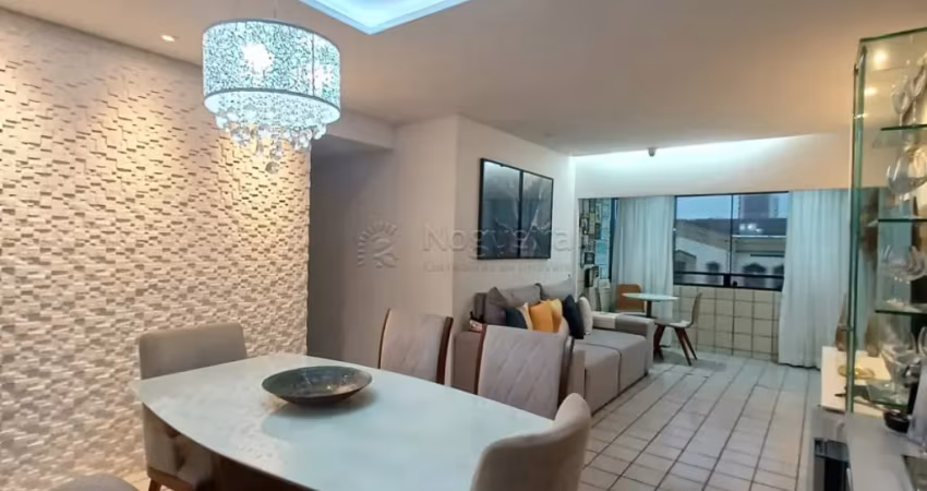 Excelente apartamento com 88,20m² de área privativa, localizado no bairro de Candeias.
