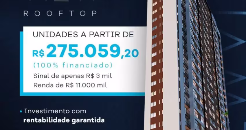Shopping view | 1 e 2 quartos | lazer completo | oportunidade juros reduzido| use seu fgts