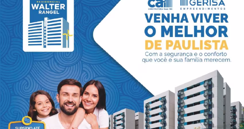 APARTAMENTO COM 02 QUARTOS COM VARANDA-