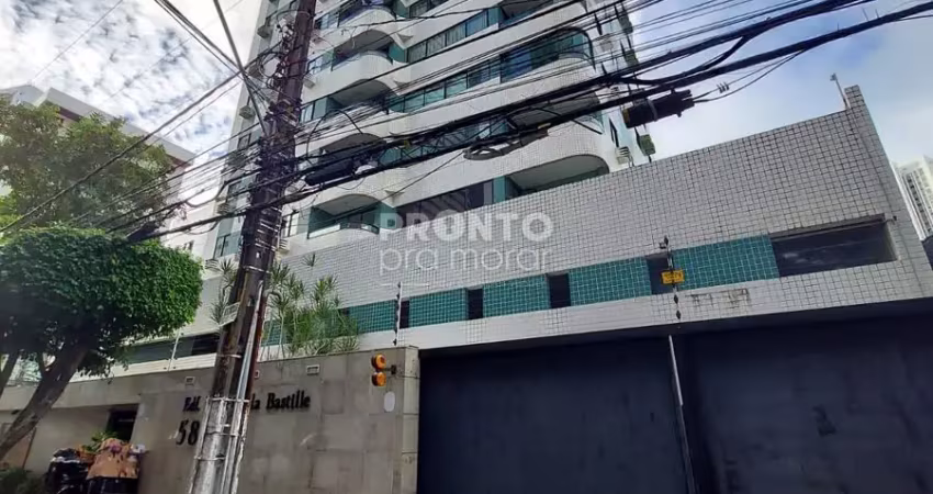 Excelente apartamento localizado em boa viagem, com 83,00m² de área útil.