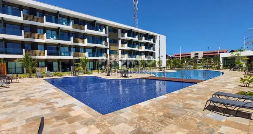 Apartamento mobiliado com excelente localização em muro alto, próximo ao mar.