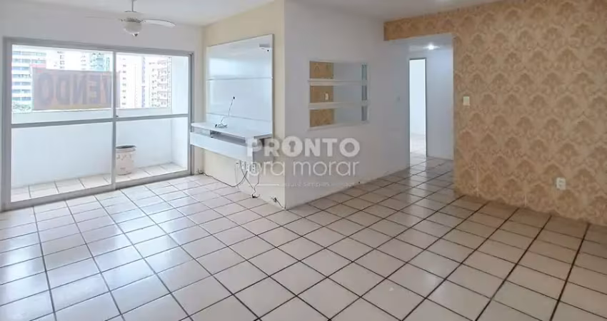 Apartamento com excelente localização no bairro de boa viagem, com 89,27m² de área útil.