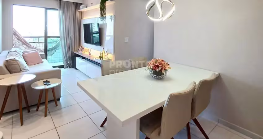 Edf. portofino | excelente apartamento localizado em candeias com 67,52m² de área útil