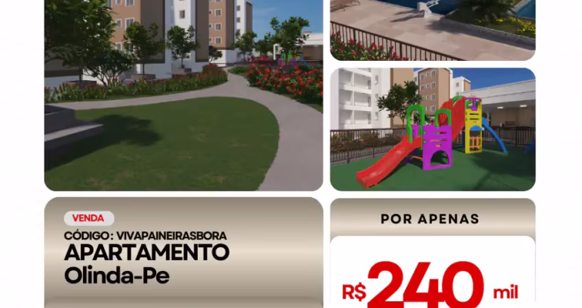 Apartamento com 2 quartos à venda na Rua Arco-Íris, 1, Fragoso, Paulista