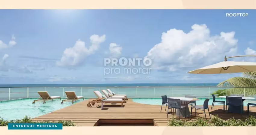 Flat com 1 quarto à venda na Avenida José Bezerra, 1, Praia de Tamandaré, Tamandaré