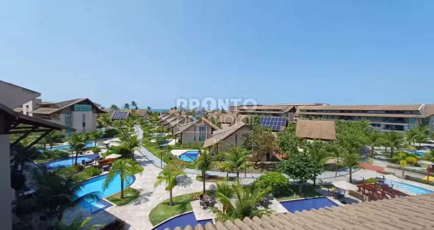 Apartamento mobiliado 2 quartos em condomínio na praia de muro alto - ipojuca-pe