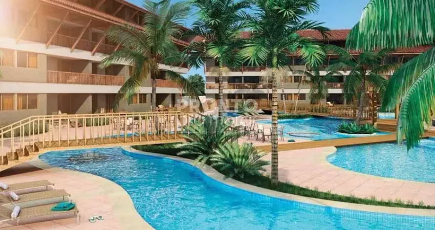 Apartamento mobiliado 2 quarto um suíte em condomínio fechado na praia de muro alto - ipojuca-pe