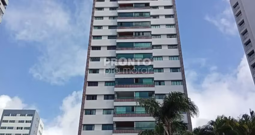 Palácio queluz/boa viagem/nascente/154m²/3 quartos/2 vagas| dependência completa