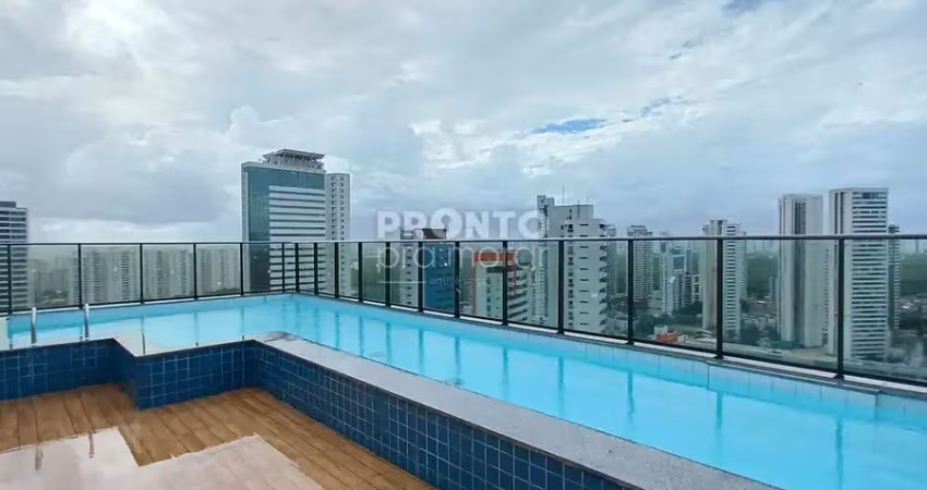 Apartamento perfeito com 30 metros quadrados em ótima localização - boa viagem