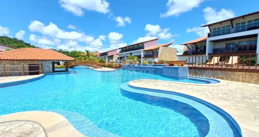 Casa duplex mobiliada em condmínio pé na areia em praia dos carneiros - tamandaré-pe
