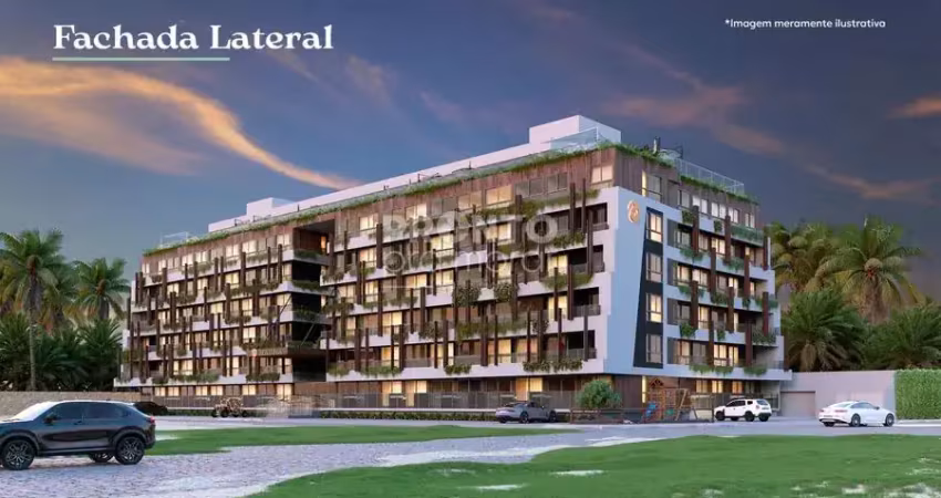 Apartamento tipo flat  em condomínio mauna home resort em tamandaré - pe