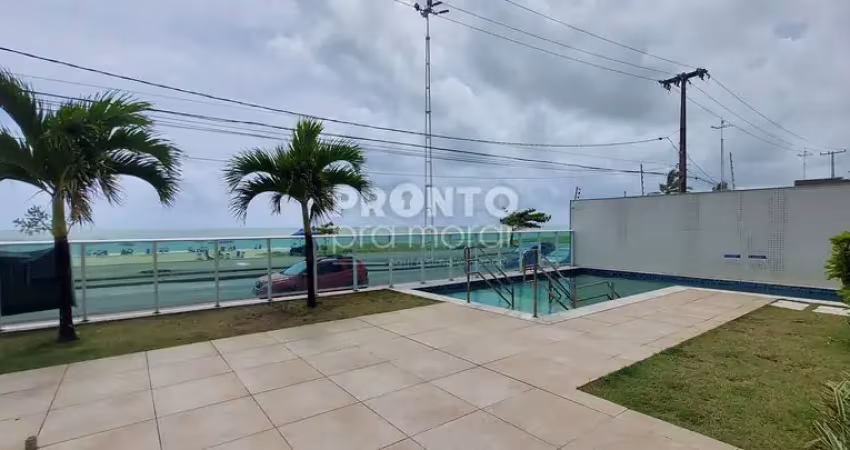 Flat beira mar com varanda em excelente localização - boa viagem