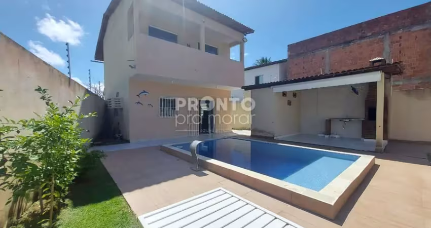 Casa duplex com área gourmet, piscina em tamandaré-pe