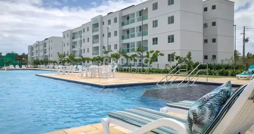 Apartamento mobiliado condomínio palm village acqua em muro alto - ipojuca-pe