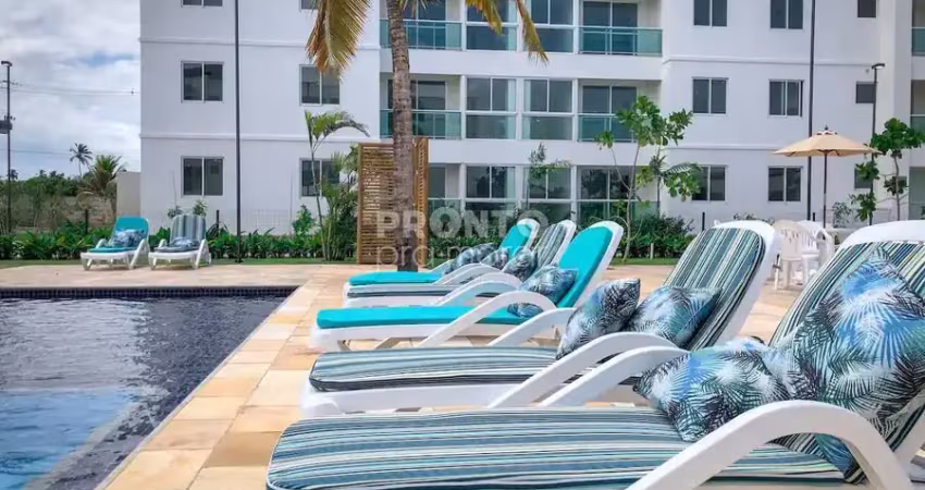 Apartamento mobiliado 3 quartos 1 suíte em muro alto - ipojuca-pe