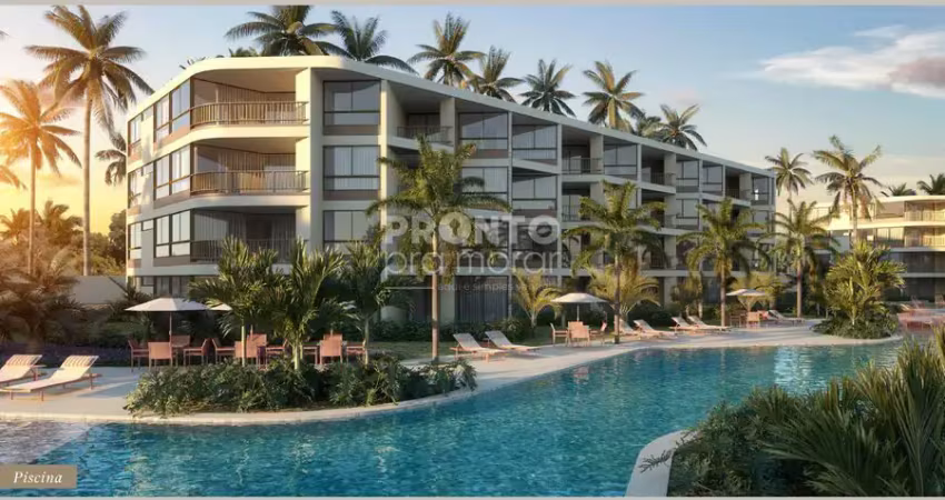 Repasse com excelente localização na praia do carneiros com 81m² + aprox. 53m² de garden.