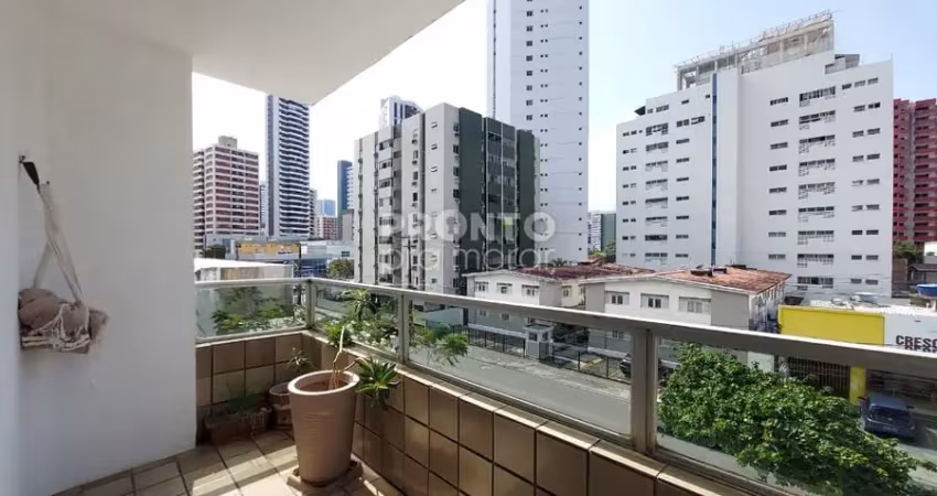 Apartamento com 3 quartos 1 suíte 1 banheiro  em excelente localização - boa viagem