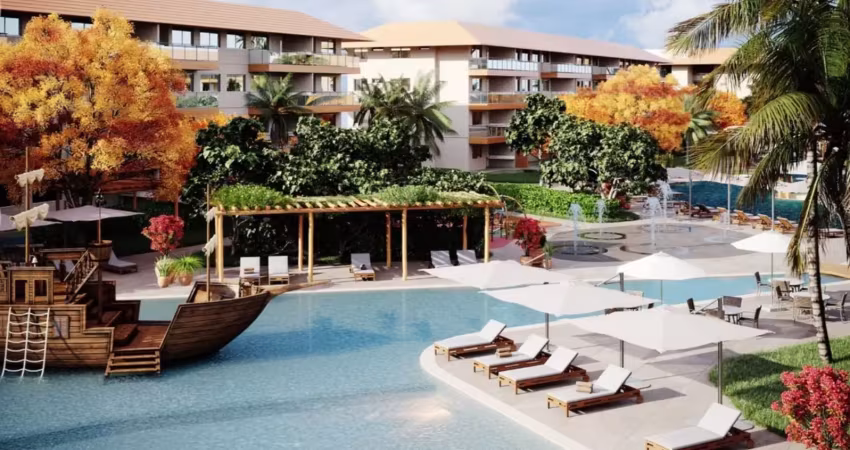 Exclusividade em muro alto: apartamento no polinésia
