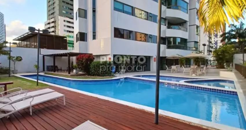 Apartamento com 4 quartos 3 suites e varanda em excelente localização - boa viagem