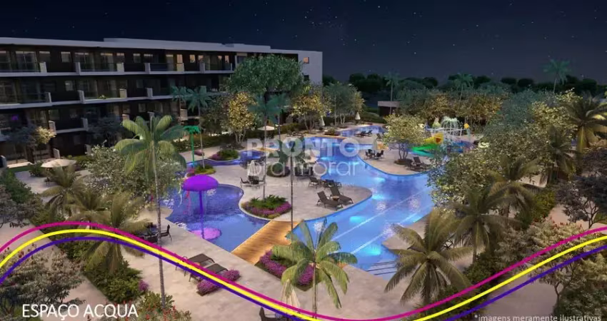 Flat em  makai acqua resort -muro alto - ipojuca-pe