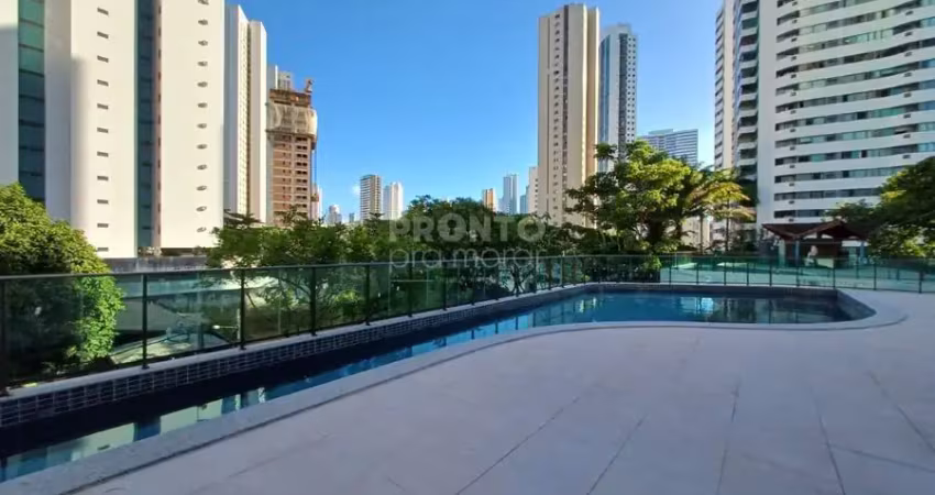 Apartamento 135m² em boa viagem – 4 quartos (3 suítes) + 2 vaga