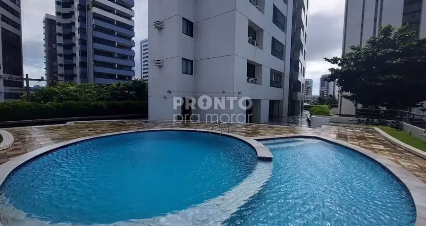 Apartamento excelente com 3 quartos sendo  1 suite e varanda em piedade