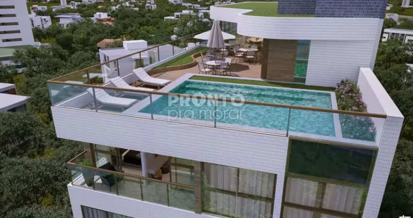 Flat com 1 suíte em terraço beira rio madalena, recife / pe