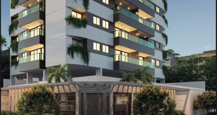 Apartamento com varnada gourmet 2 quartos sendo 1 suite em candeias