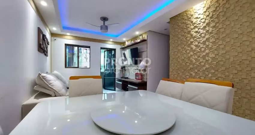 Apartamento com 3 quartos sendo 1 suite e varanda em candeias