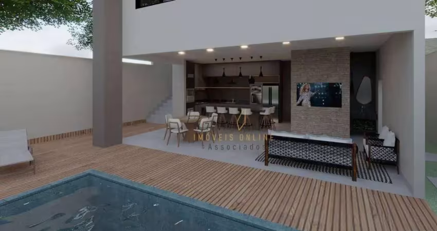 Casa com 3 dormitórios à venda, 205 m² por r$ 1.390.000,00 - campos elíseos - varginha/mg