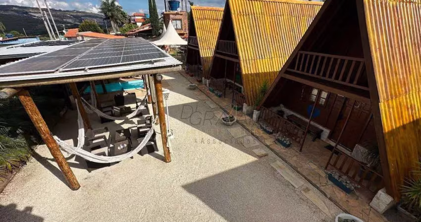 Pousada com 6 dormitórios à venda, 600 m² por r$ 8.000.000,00 - centro - são thomé das letras/mg