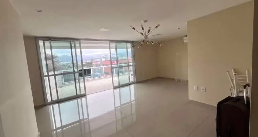 Apartamento cobertura duplex - 3 suítes + dependência completa no recreio dos bandeirantes, rio de janeiro/rj