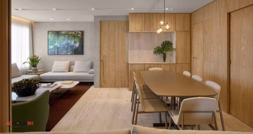 Apartamento à venda, 4 quartos, 2 suítes, 3 vagas, Sion - Belo Horizonte/MG