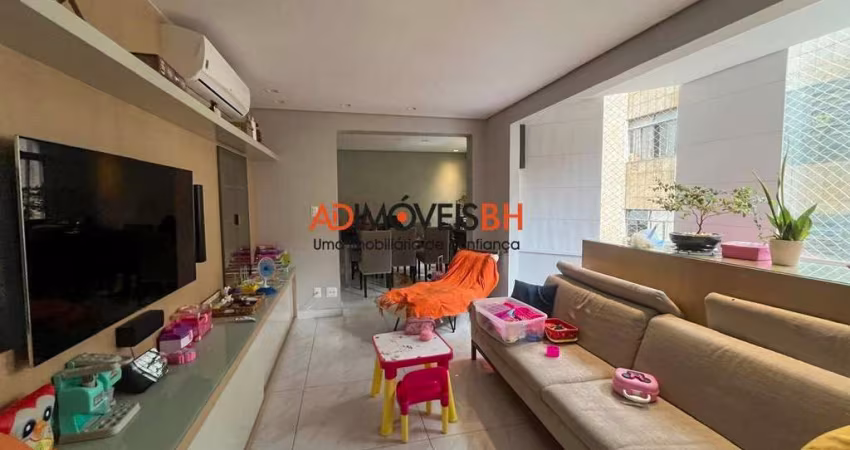 Apartamento com área de 140m², 04 quartos, 01 suíte, 02 vagas, no Santo Agostinho