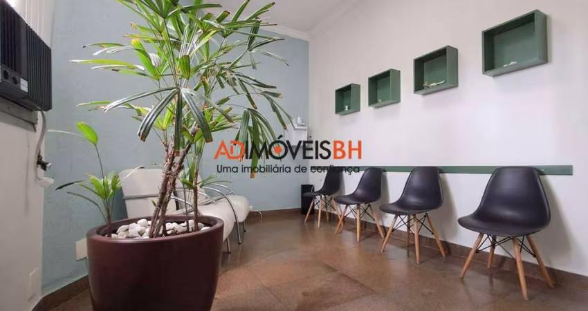 Sala comercial com área de 25m², lavabo, recepção e copa, no Santo Agostinho